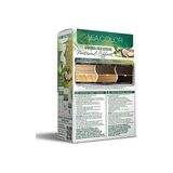 Prime Sea Color Amonyaksız, Vegan, Doğal, Besleyici Kalıcı Saç BOYASI%100 Beyaz Kapama (1 Paket 2 x 50 ml Boya & Oksidan) (Koyu Kahve 3.0)