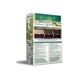 Prime Sea Color Amonyaksız, Vegan, Doğal, Besleyici Kalıcı Saç BOYASI%100 Beyaz Kapama (1 Paket 2 x 50 ml Boya & Oksidan) (Patlıcan Moru 3.66)