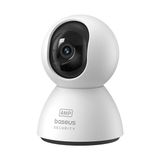Prime Security P1 Iç Mekan Wi-Fi Kamera, Aı Algılama, 360° Pan, Gece Görüşü, 256 Gb'a Kadar Microsd ve ve Alexa ile Çalışır,yapay Zeka Hareket Algılama,bebek Ağlaması Algılama,çift Yönlü Ses - Ahşap