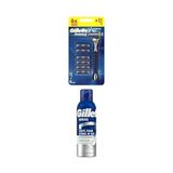 Prime Sensor Makinesi + 6 Yedek Tıraş Bıçağı + Gilette 300 ml Tıraş Köpük - Option-1