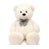 Prime Sevgiliye Özel Hediye - 140 cm Papyonlu Peluş Ayıcık... - Ahşap