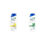 Prime & Shoulders Seti | Limon Ferahlığı Yağlı Saçlar Için Günlük Kullanım 330 ml Şampuan X2 + Mentol Ferahlığı 330ML X2 - Option-1