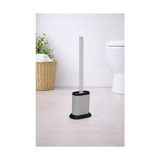 Prime Silikon Tuvalet Fırçası Pratik Silikon Wc Klozet Fırçası Oval Gri S-210 - Option-1