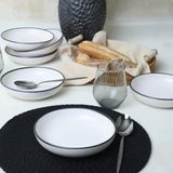 Prime Simply Yemek Tabağı 18 cm 6 Adet 19985 - 0,5 L