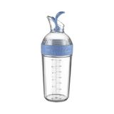 Prime Sızdırmaz Yağdanlık Sosluk Sirke Şişesi 350ML Dekoratif Renkli Ayçiçek Yağı Sıvı Yağ Yağlık Damlatmaz Kapaklı Estetik (Mavi)