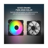 Prime Skadi Round 120 Argb 120MM Sıvı Işlemci Soğutucu Am5 ve LGA1700 Uyumlu - 0 - Siyah