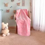 Prime Sleeks Bebek Battaniyesi 100X120CM Polyester Çocuk Battaniyesi - Pembe - 100 x 120 cm
