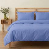 Prime Sleeks Tek Kişilik %100 Pamuk Nevresim Takımı 160 x 220 Cm, Lastikli Çarşaflı Set, Okyanus