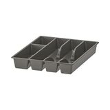 Prime Smäcker Çatal Bıçak Kutusu, Gri, 31 x 26 x 4 cm - Kestane Akaju - Option-1