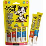 Prime Smile Kedi Mix Krema Ödülü 4'lü (Ton-Somon-Tavuk)
