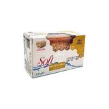 Prime Softem Arı Sütü Ballı Lifli Sabun 130 gr | Doğal Kabak Lifi Içerikli | Peeling Etkili Cilt Temizleyici | Sivilce ve Selülit Karşıtı Doğal Sabun | Paraben Içermez, Renklendirici Içermez - Option-1