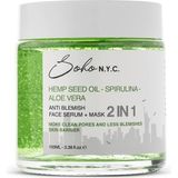 Prime Soho N.y.c. Vegan Anti Blemish-Leke Karşıtı Durulanmayan Maske Etkili Serum 100 ml - Option-1