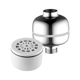 Prime Spa Aquacare By 1139 Yedek Tek Kullanımlık 3 Kademeli Kartuş Gelişmiş Yüksek Yoğunluklu Süper Kompakt Evrensel Duş Filtresi Veya Filtreli Duş Başlıkları/el Duşları ile Kullanım Için - Option-1
