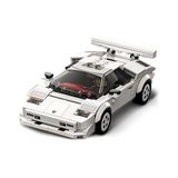 Prime Speed Champions Lamborghini Countach 76908-8 Yaş ve Üzeri Çocuklar Için Süper Spor Araba Modeli Oyuncak Yapım Seti (262 Parça) - 0 - Siyah