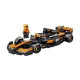 Prime Speed Champions Mclaren F1 MCL38 Yarış Arabası 77251 – 10 Yaş ve Üzeri Kız ve Erkek Çocukları ile Yetişkin Motorseverler Için Sürücü Minifigürü Içeren Yapım ve Sergileme Seti (269 Parça) - 0 - Siyah