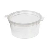 Prime Spelt 30CC Sert Plastik Mini Kavanoz Eşya Kabı Kapaklı Küçük Ürün Kutusu Sos Kabı 50'li - Çok Renkli