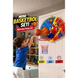 PRIME SPORTS Basketbol Potası Seti | Çocuk Basketbol Oyuncağı | Kapı Arkası Duvara Asılabilir Basket Potası | Fileli Eğitici Spor Oyuncağı