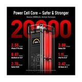 Prime Starship 20.000 Mah 310W Pd3.1 Powerbank, Akıllı Dijital Göstergeli 2si1 Arada Taşınabilir Hızlı Şarj Cihazı, Şarj Istasyonu, Siyah - Option-1