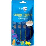 Prime Supreme Cat Sıvı Kedi Ödül Maması Ton Balıklı & Deniz Ürünlü 4X14 gr - 0,01 gr