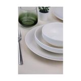 Prime Tabakevi Tabak Evi Porselen Beyaz Yemek Takımı 4 Parça Tek Kişilik - 1/100 Toz Ceviz