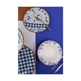 Prime Tabakevi Tabak Evi Porselen Lindy Yemek Takımı 6 Kişilik 24 Parça BNS24YKPRS1216 - 1/100 Toz Ceviz
