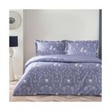 Prime Taç Joanne Standart Pamuk Nevresim Takımı, Mavi, Çift Kişilik - 001-Renkli - 100 x 100 cm