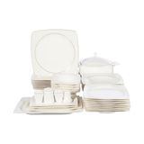 Prime Taç Kathie 60 Parça 12 Kişilik Yemek Takımı - 1/100 Toz Ceviz