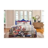Prime Taç Vanessa Standart Pamuk Nevresim Takımı, Kırmızı, Çift Kişilik - 001-Renkli - 100 x 100 cm