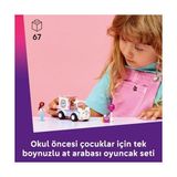 Prime Tek Boynuzlu At Pasta Dağıtım Arabası 42675 – 4 Yaş ve Üzeri Çocuklar Için Paisley ve Leo Mini Bebekleri ile Oyuncak Kek Içeren Yaratıcı Oyuncak Yapım Seti, Hediye Fikri (67 Parça) - 0 - Siyah