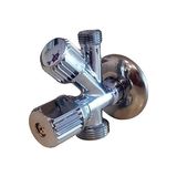 Prime Tema Dual Çatallı Musluk - 301 - Siyah