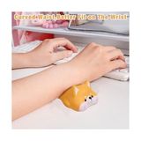 Prime Tilki Şeklinde Yumuşak Squishy Mouse Pad - Option-1 - 0002 - Beyaz