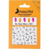 Prime Tırnak Stıcker Yapıştırması NASSTICKER0002 - 0 - Siyah