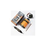 Prime Tkk Büyük Boy 1000ML Pipetli/pipetsiz Kullanım Askılı Paslanmaz Çelik Termos Matara (Turuncu) - 1 lt