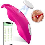 Prıme Toys Ava Telefon Kontrollü Manyetik Klipsli Sessiz Giyilebilir Klitoris Uyarıcı Mini Vibratör
