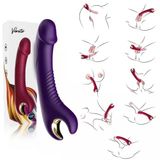 Prıme Toys Tornado 360° Dönebilen Su Geçirmez G Nokta Uyarıcı Vibratör - Mor