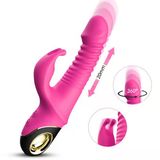 Prıme Toys Zing Ileri Geri ve Rotasyon Hareketli Su Geçirmez Klitoris Uyarıcı Rabbit Vibratör