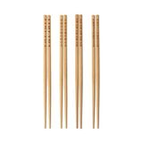 Prime Trebent Yemek Çubukları, 4 Çift, Bambu
