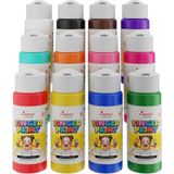 Prime Tüm Renkler Parmak Boyası 12'li Set 12X60ML - -- - Option-1