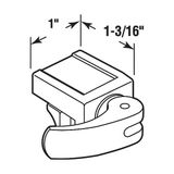 Prime U 9809 Pencereler Için Sürgülü Pencere Kilidi - Pencereleri Güvenli Bir Şekilde Kapalı Tutmak Için Kolay Kurulum - Döküm Yapı, Beyaz (2'li Paket) - Option-1 - Var