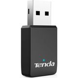 Prime U9 Wifi AC650 Dual Band USB Adaptör - 0 - Siyah - Option-1