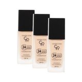 Prime Up To 24 Hours Foundation Fondöten No: 07 (3 Paketi) - Option-1