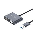 Prime Usb-A To 4K 30Hz HDMI ve 1080P 60Hz VGA Görüntü Çevirici Kablo - Option-1
