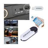 Prime USB Bluetooth 5.0 Ses Alıcı Adaptör – Aux 3.5mm Çıkışlı Kablosuz Müzik Alıcısı (Beyaz Bt 5.0) - Option-1