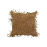 Prime Valetta Tassel Jüt Kırlent 50X50 - Option-1 - 1BW-Beyaz