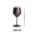 Prime Vine-Gall Kadeh 500 ml Düz Oksit TURNA0495-3 - 0,05 gr