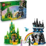 Prime Wicked Emerald City ve Kiamo Ko Kalesi 75689-9 Yaş ve Üzeri Kız ve Erkek Çocuklar Için Elphaba ve Glinda Mini Bebekleri ve Uçan Figürü Içeren Yaratıcı Oyuncak Yapım Seti (860 Parça) - 0 - Siyah