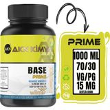 Prime Wilmar Chemnovatic Nbase 15 Mg Gliserin Propilen Glikol Base Nbase Vg Pg 70-30 100 ml 250 ml 500 ml 1000 ml - 1 lt