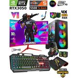 Prime X70 Ryzen 5 5500 32GB 1tb M.2 SSD RTX3050 24" 170Hz Hazır Sistem Oyuncu Masaüstü Bilgisayar