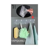 Prime Xenoty 5 Pinli Yapışkanlı 90D Tüm Alanlarda Askı - 00 Beyaz - Option-1