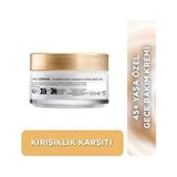 Prime Yaş Uzmanı 45+ Kırışıklık Karşıtı Sıkılaştırıcı Gece Kremi